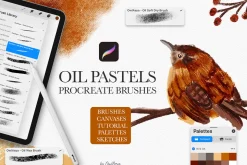 Oil Pastels Procreate Brushes