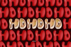 ok cool, metallic bubble font duo