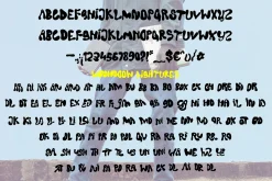 ok cool, metallic bubble font duo