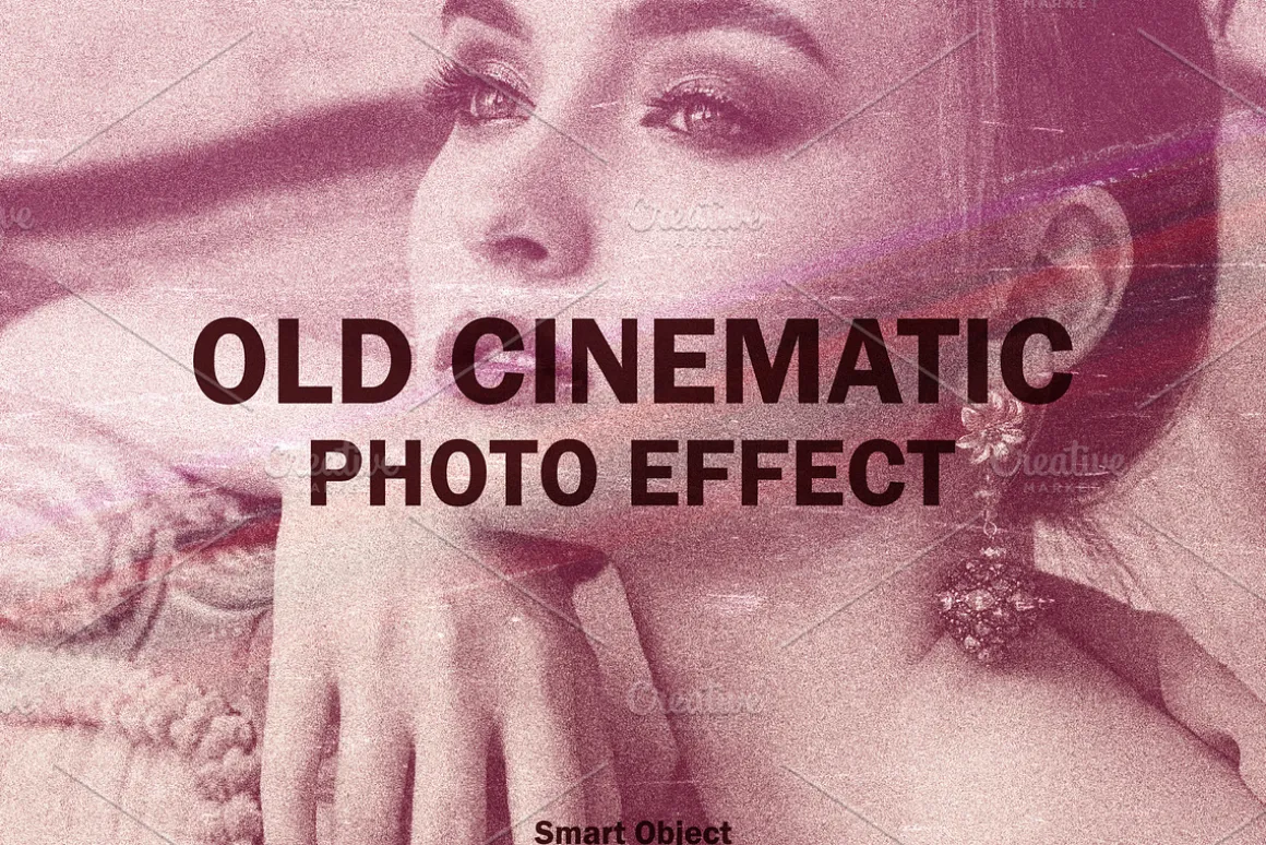 Old Cinematic Photo Effect