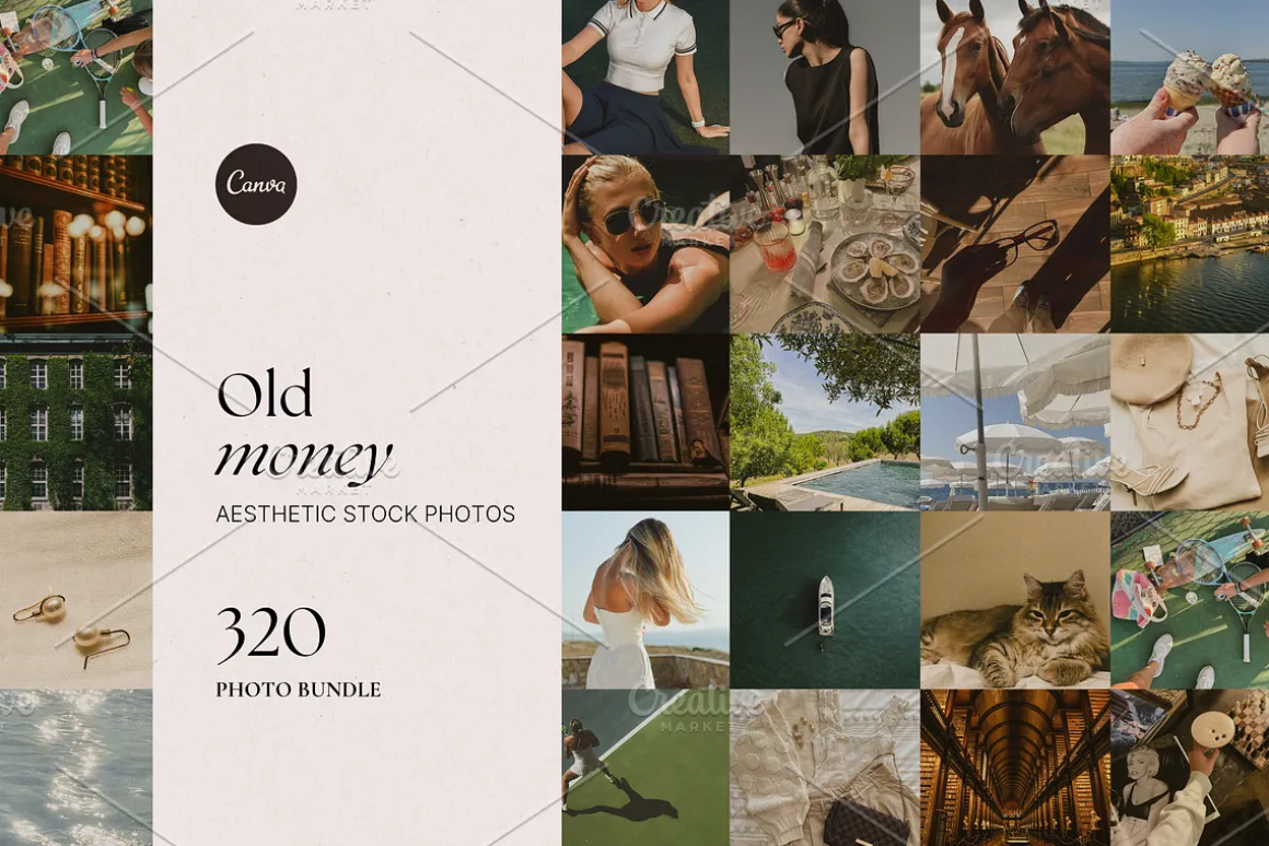 Old Money Stock Photo Bundle