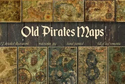 Old Pirate Maps Bundle