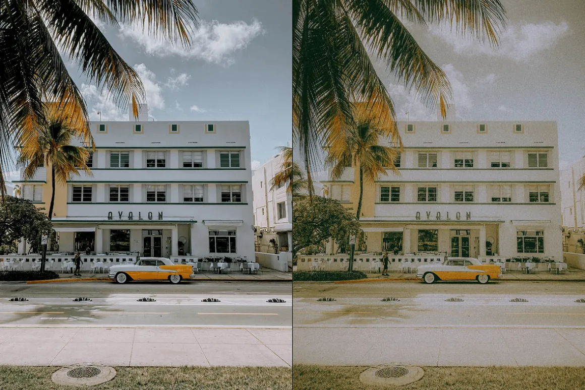 OLD SCHOOL FILM LIGHTROOM PRESETS
