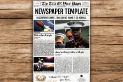 Old Style Newspaper Template
