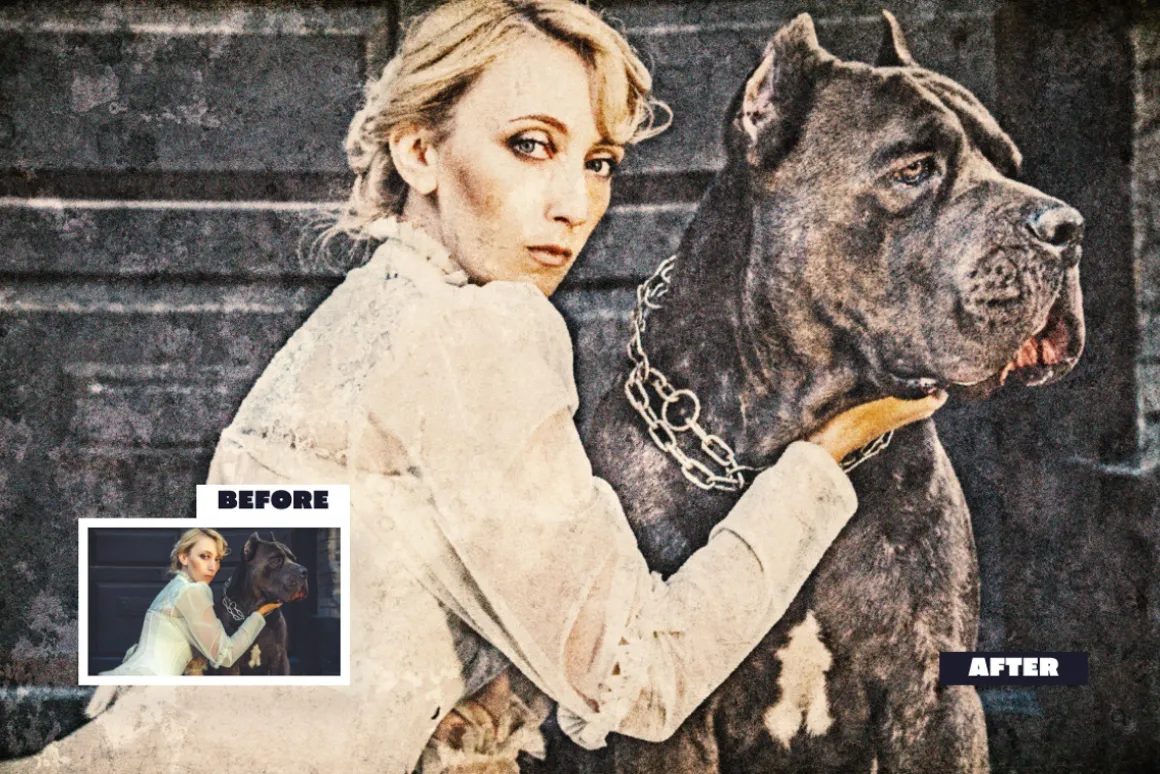 Old Time Photo Effect