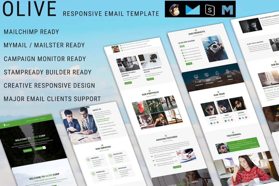 Olive - Responsive Email Template