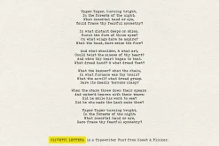 Olivetti Lettera - A Typewriter Font