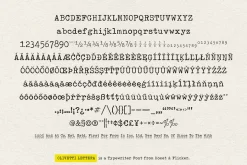 Olivetti Lettera - A Typewriter Font