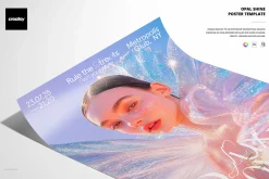 Opal Shine Poster Template