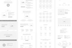 Optimum Wireframe Kit - Desktop