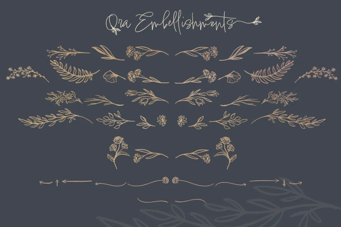 Ora Erwin : Signature Font Duo