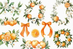 Orange Little Cutie Clipart
