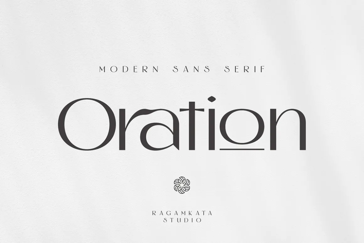 Oration - Beauty Product Typeface