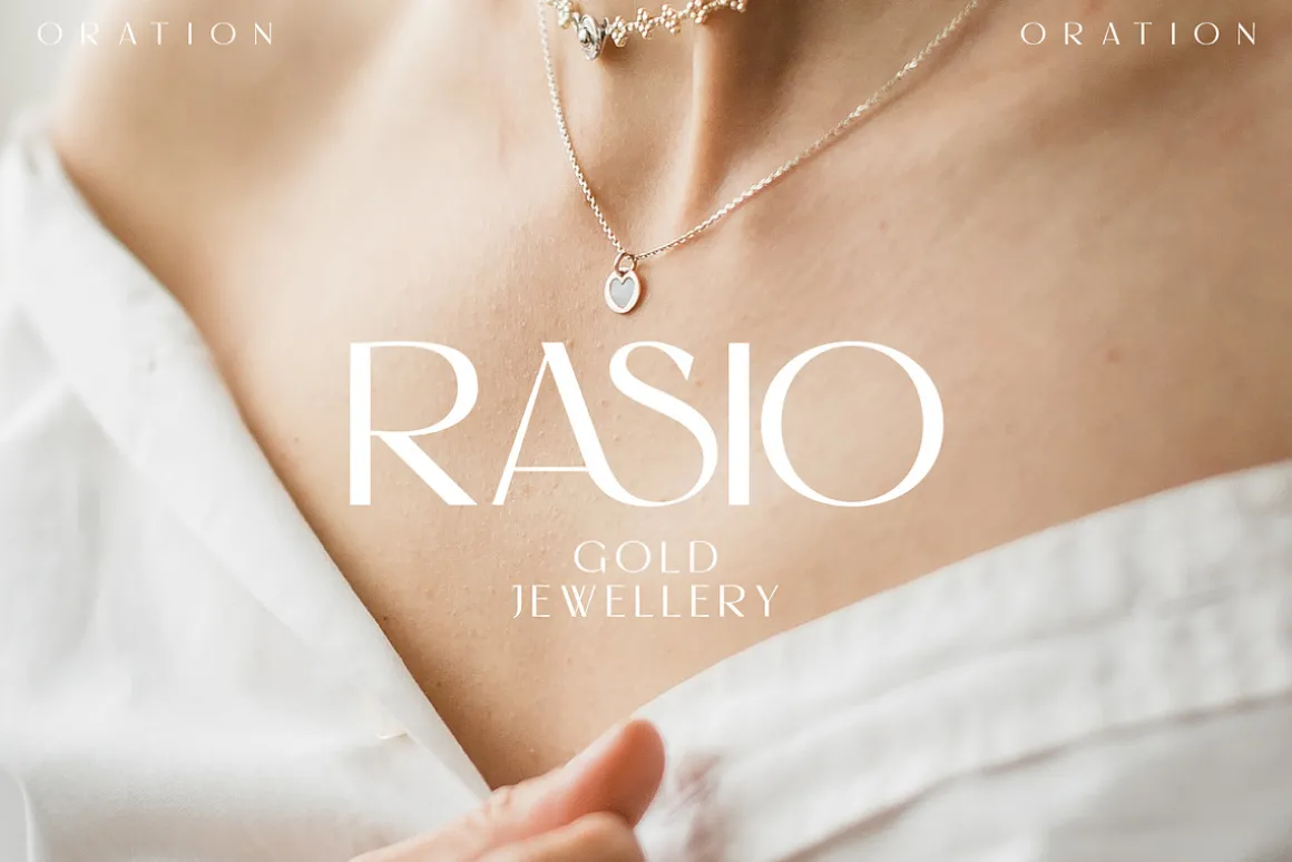 Oration - Beauty Product Typeface