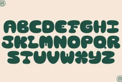 Orbie - Bubble Display Font