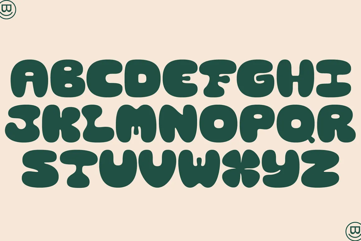 Orbie - Bubble Display Font
