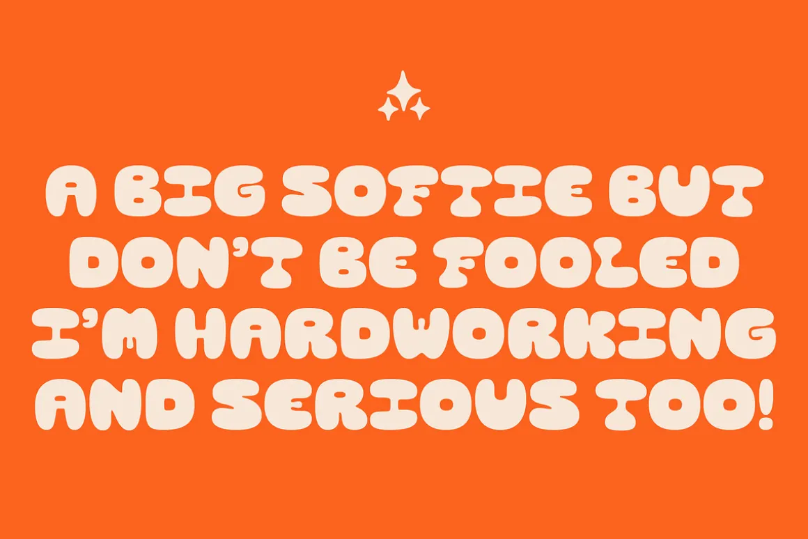 Orbie - Bubble Display Font