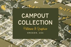 Oregon Campout: Patterns + Graphics