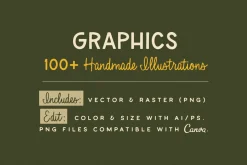 Oregon Campout: Patterns + Graphics