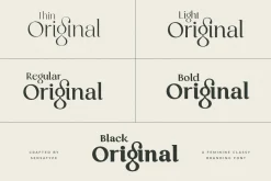 Original - Classy Branding Font