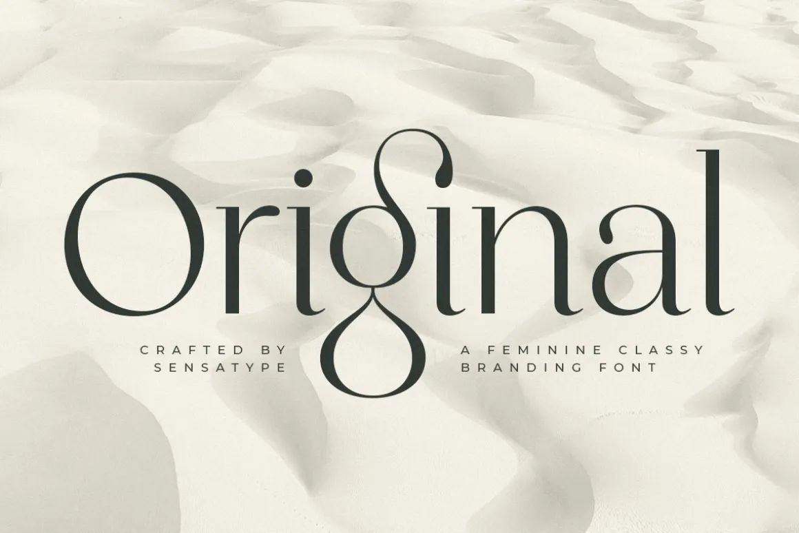 Original - Classy Branding Font