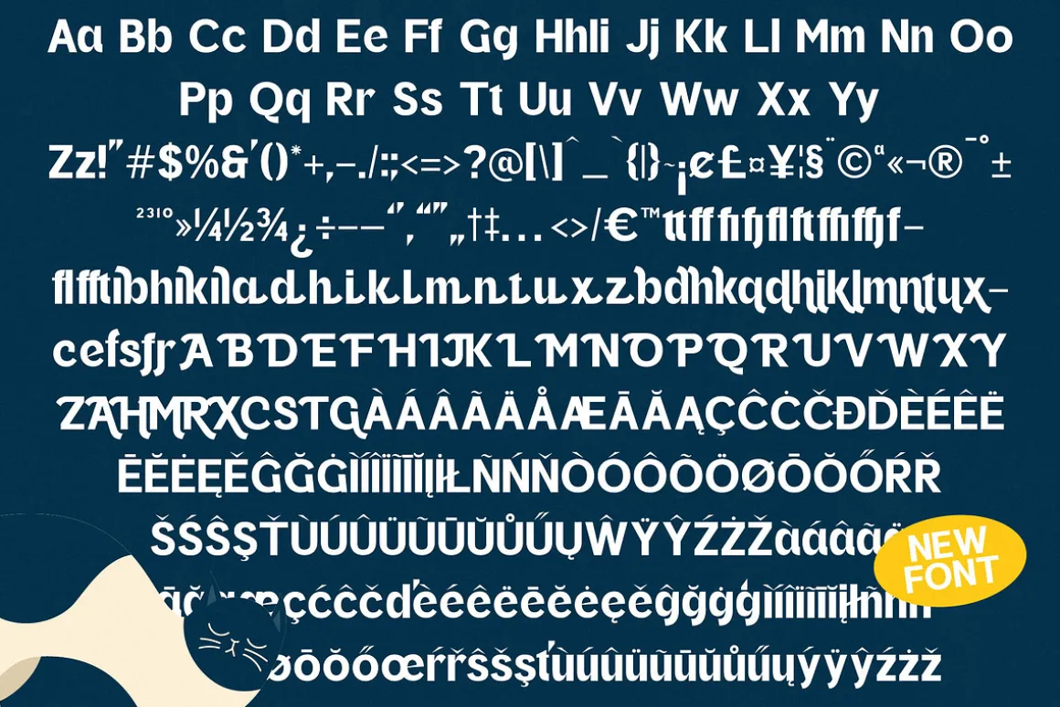Oritale Modern Display Font