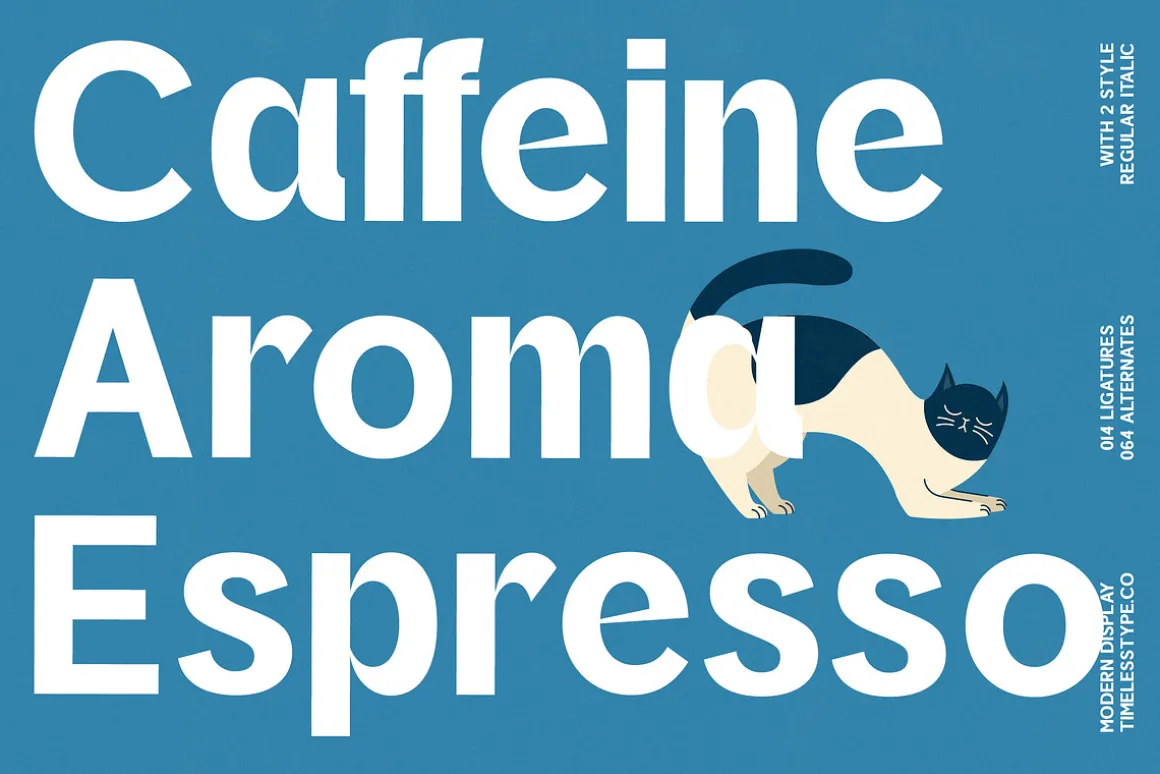 Oritale Modern Display Font