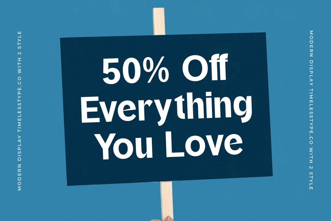 Oritale Modern Display Font