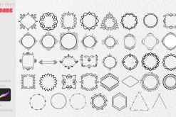 Ornate Stamp Design Kit Frame Border
