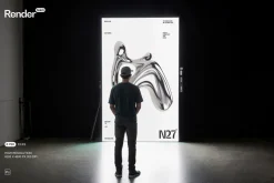 Outdoor Lightbox Mockup Set