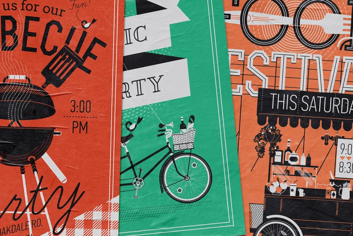 5 Outdoor Event Poster Templates