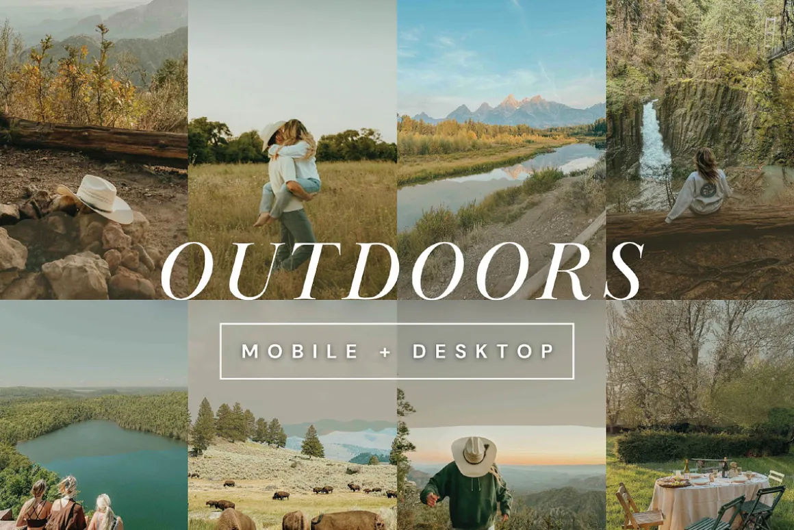 15 Outdoor Lightroom Presets