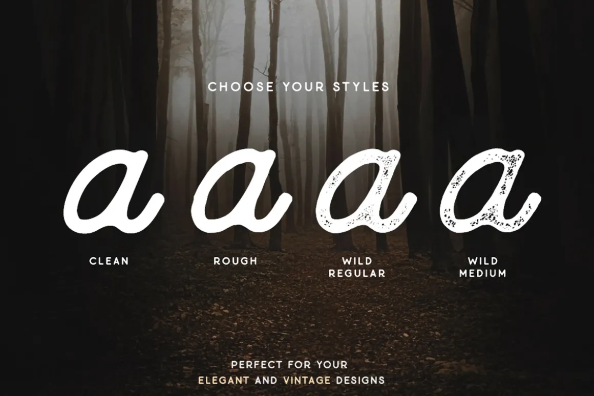 Outdoors Inks Typeface