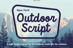 Outdoor Script | National Park Font