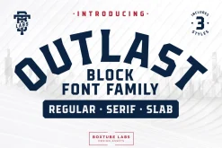 Outlast - Display Font