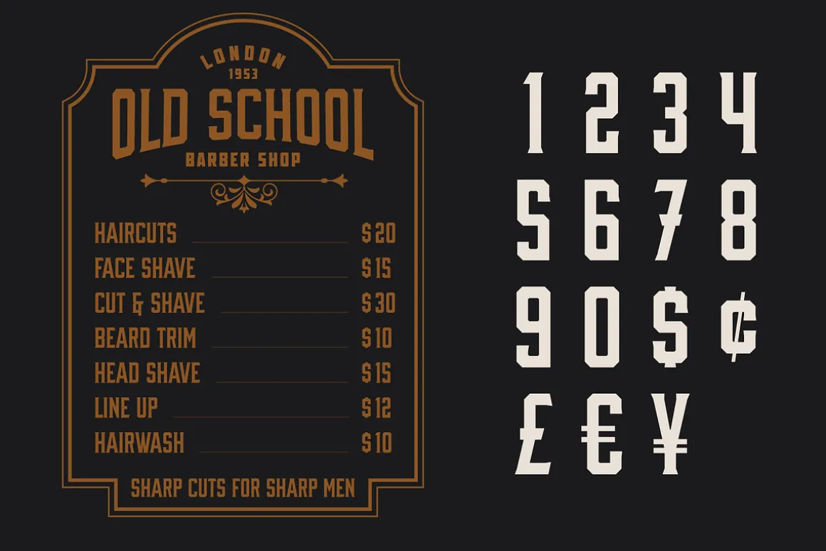 OUTLAW LEGENDS Font Duo + Extra