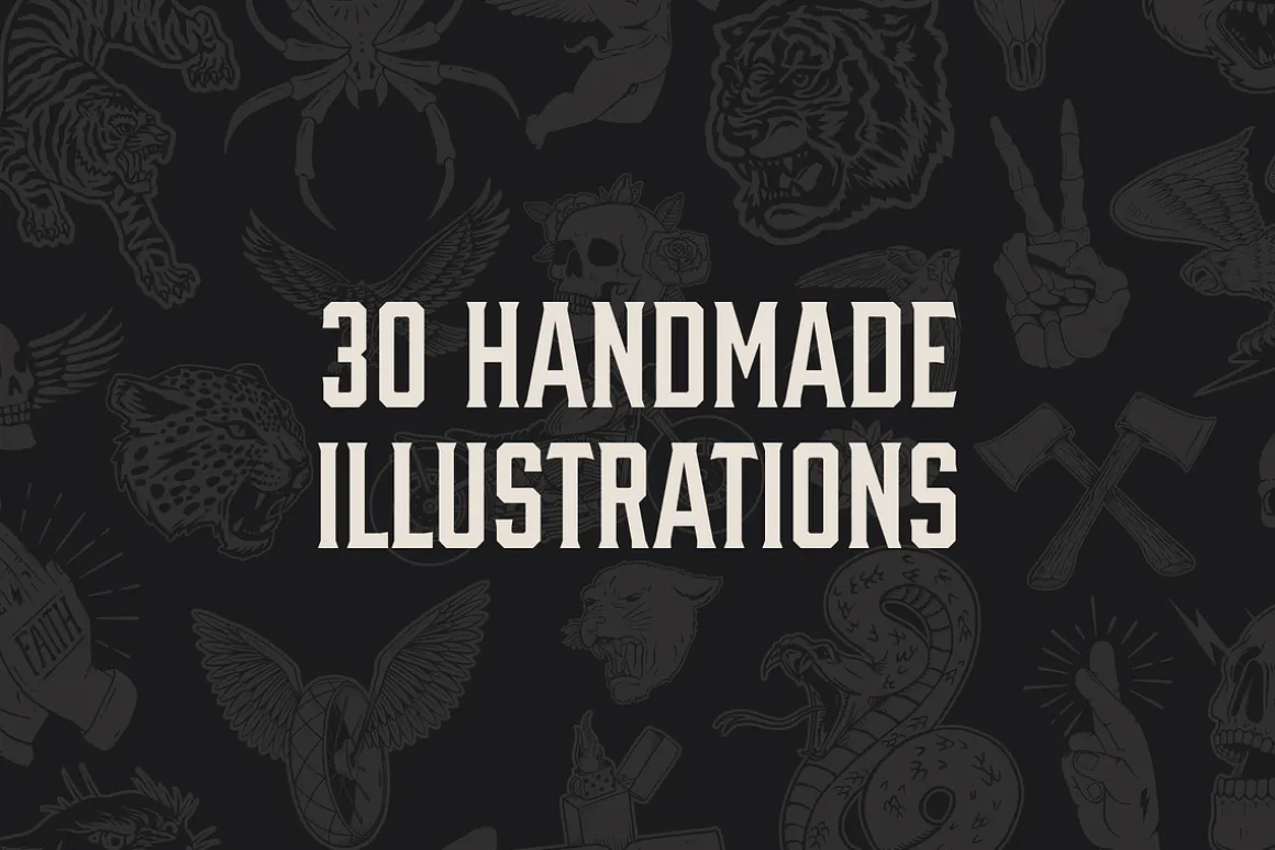 OUTLAW LEGENDS Font Duo + Extra