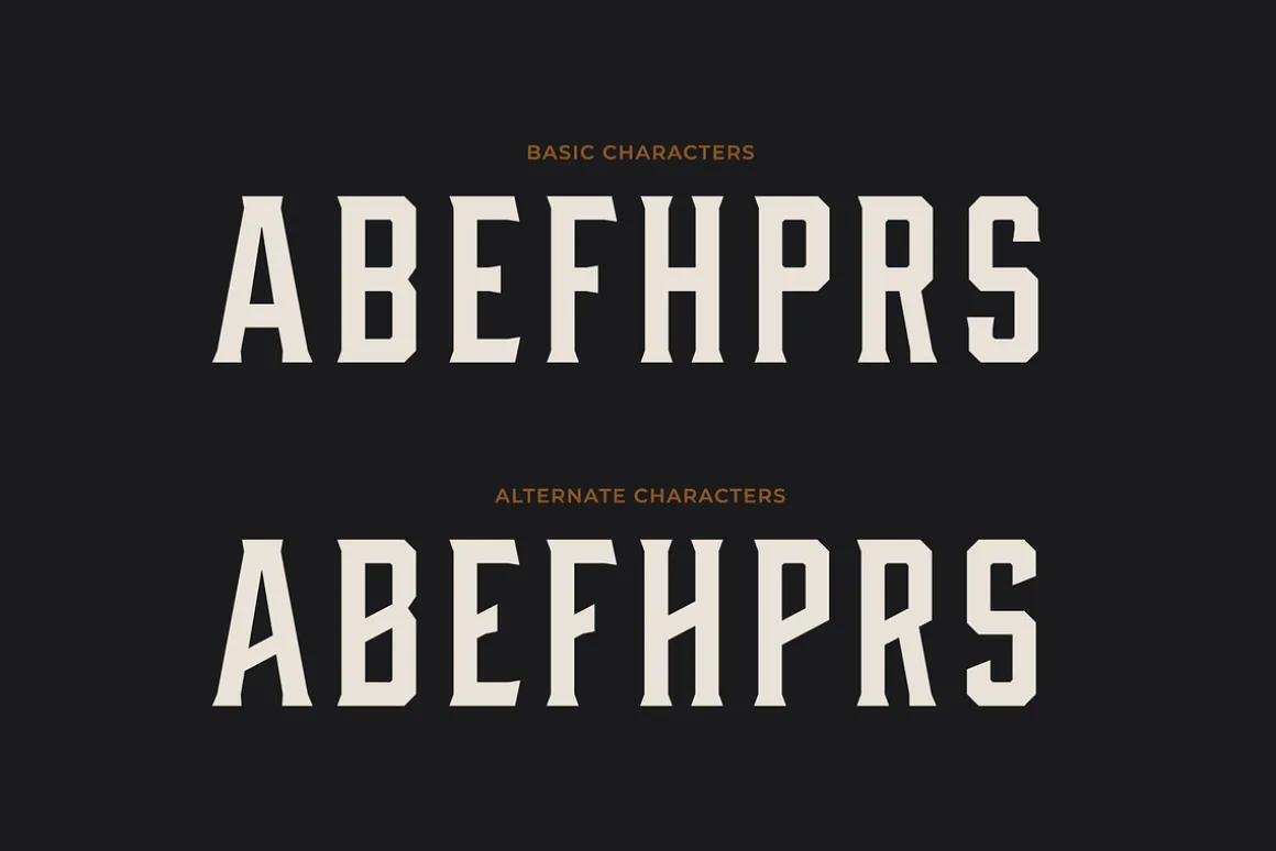 OUTLAW LEGENDS Font Duo + Extra