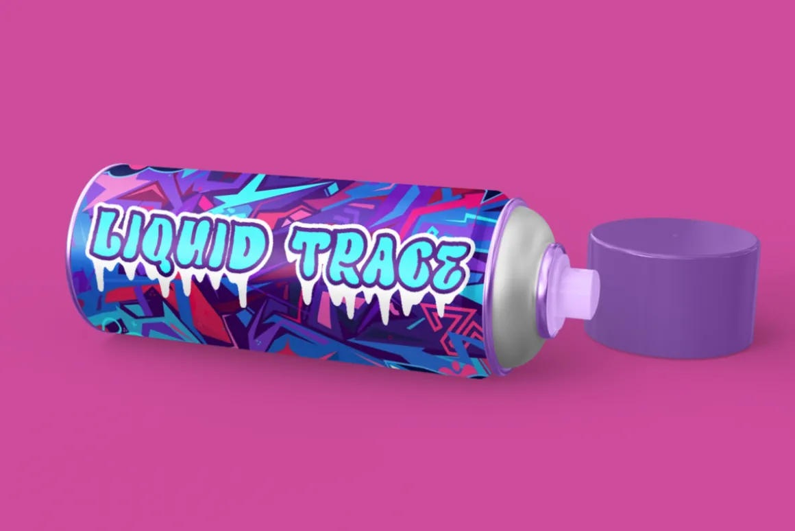 Outline Mirage - Graffiti Font