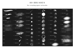 Out of Space Procreate Brushes
