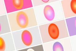 Oval Grainy Gradient Textures PS