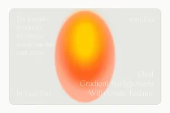 Oval Grainy Gradient Textures PS