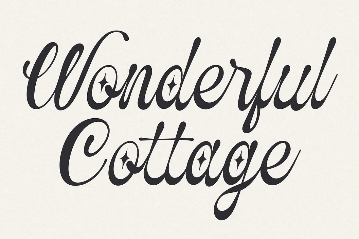 Ovelyned a Calligraphy Script Font