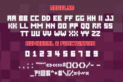 Over Pixel is Retro Pixel Font