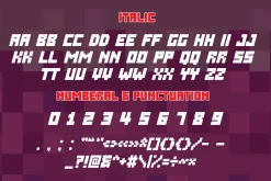Over Pixel is Retro Pixel Font