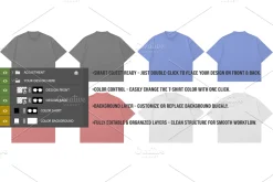 Oversized Tshirt Mockup PSD Editable