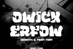 Owick Erfow - Graffiti Font
