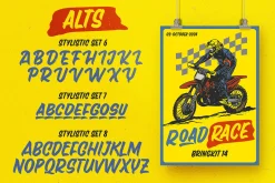 Owltail Brush Font