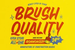 Owltail Brush Font