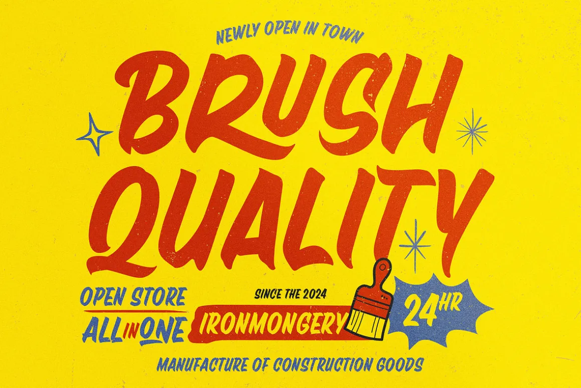 Owltail Brush Font